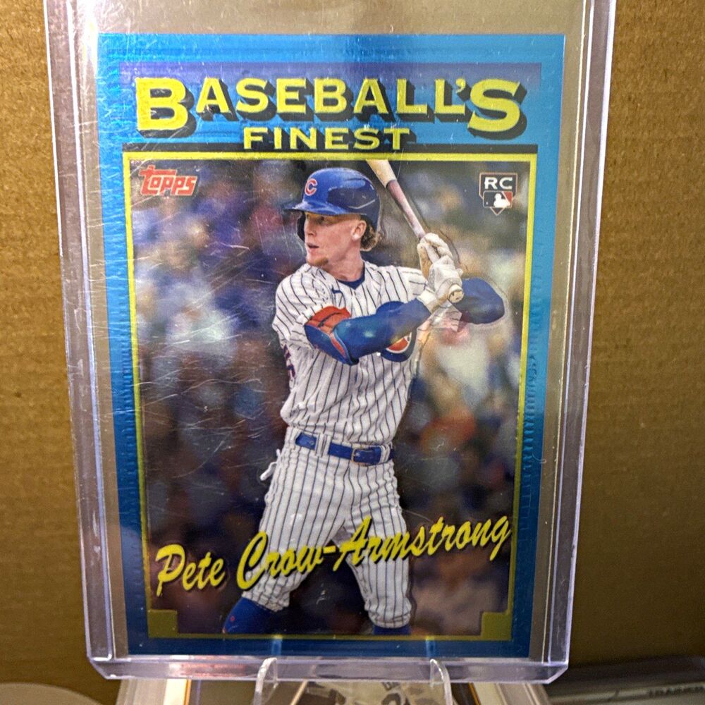 Topps 2024 Finest Pete Crow-Armstrong Rookie What If 1993 #93-22 Cubs